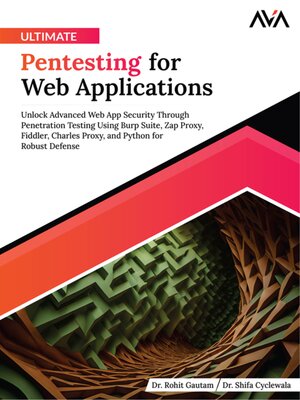 cover image of Ultimate Pentesting for Web Applications